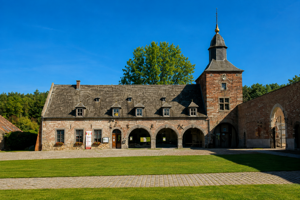 Ancienne ferme et Maison du Bailli à Chastre dans le Brabant wallon – service de taxi et navette Brussels Airport par AlloTaxis.