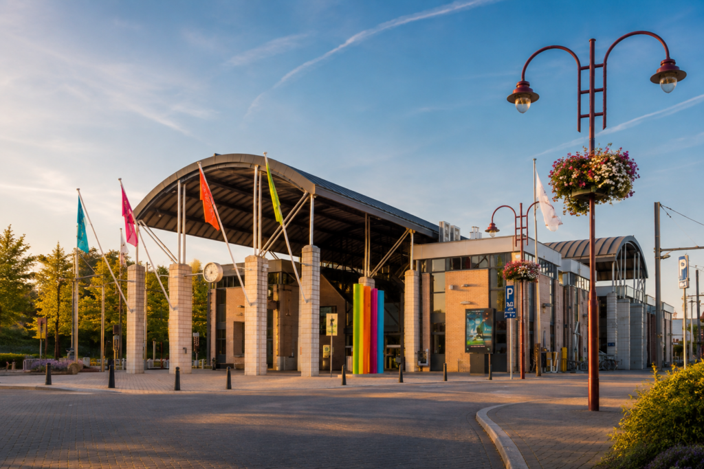 Gare d'Ottignies dans le Brabant wallon – service de taxi et navette Brussels Airport par AlloTaxis.